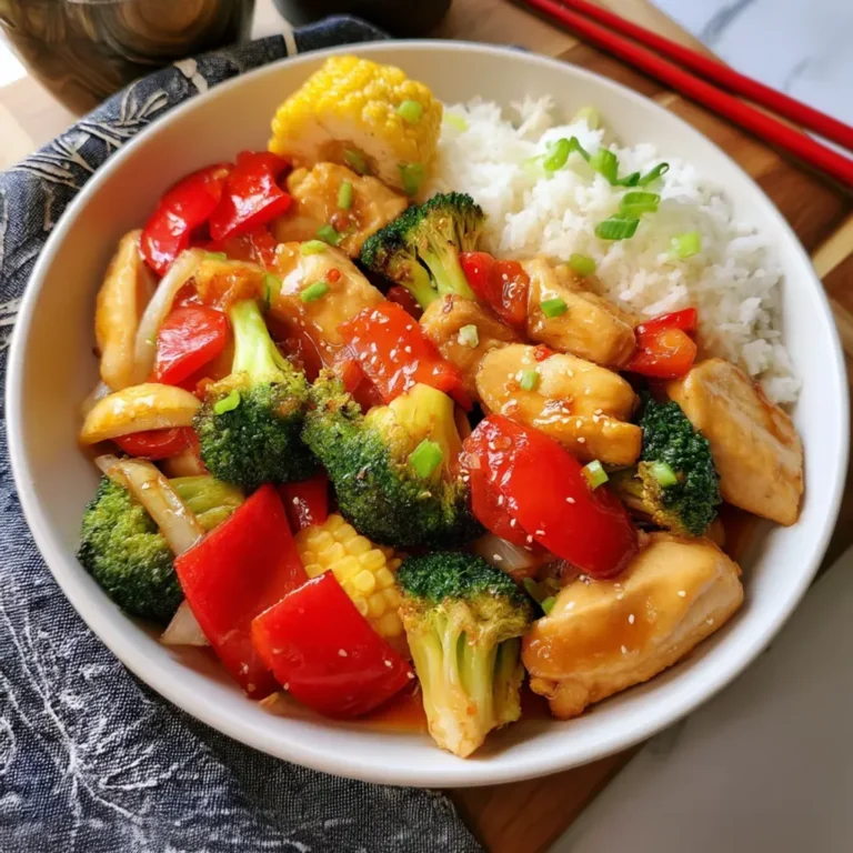 Spicy Hunan Chicken Stir-Fry