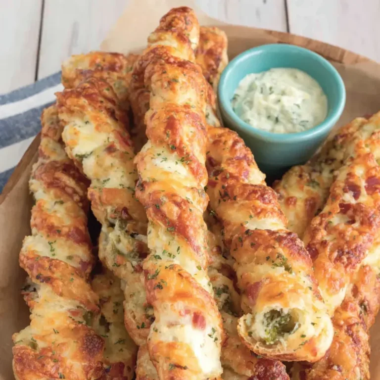 Spicy Jalapeno Popper Cheese Straws