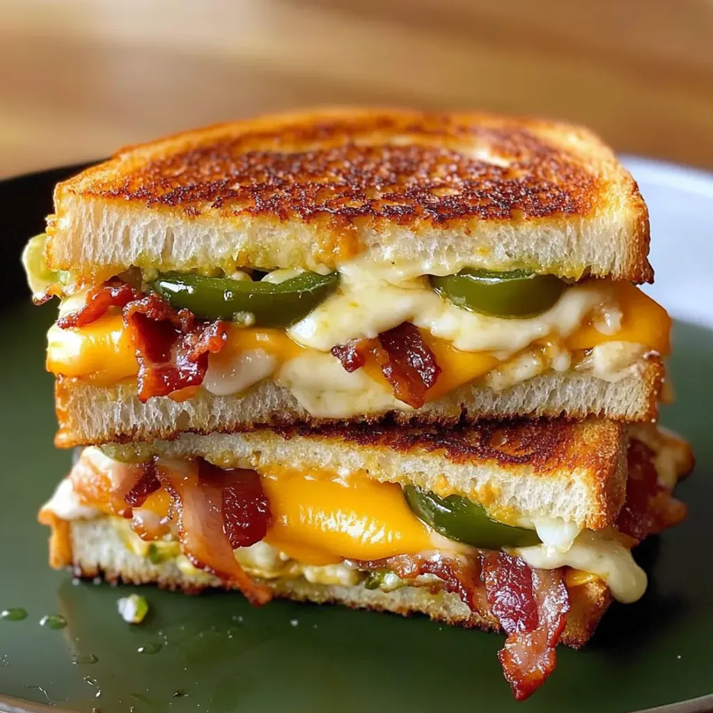 Spicy Jalapeño Popper Grilled Cheese Recipe