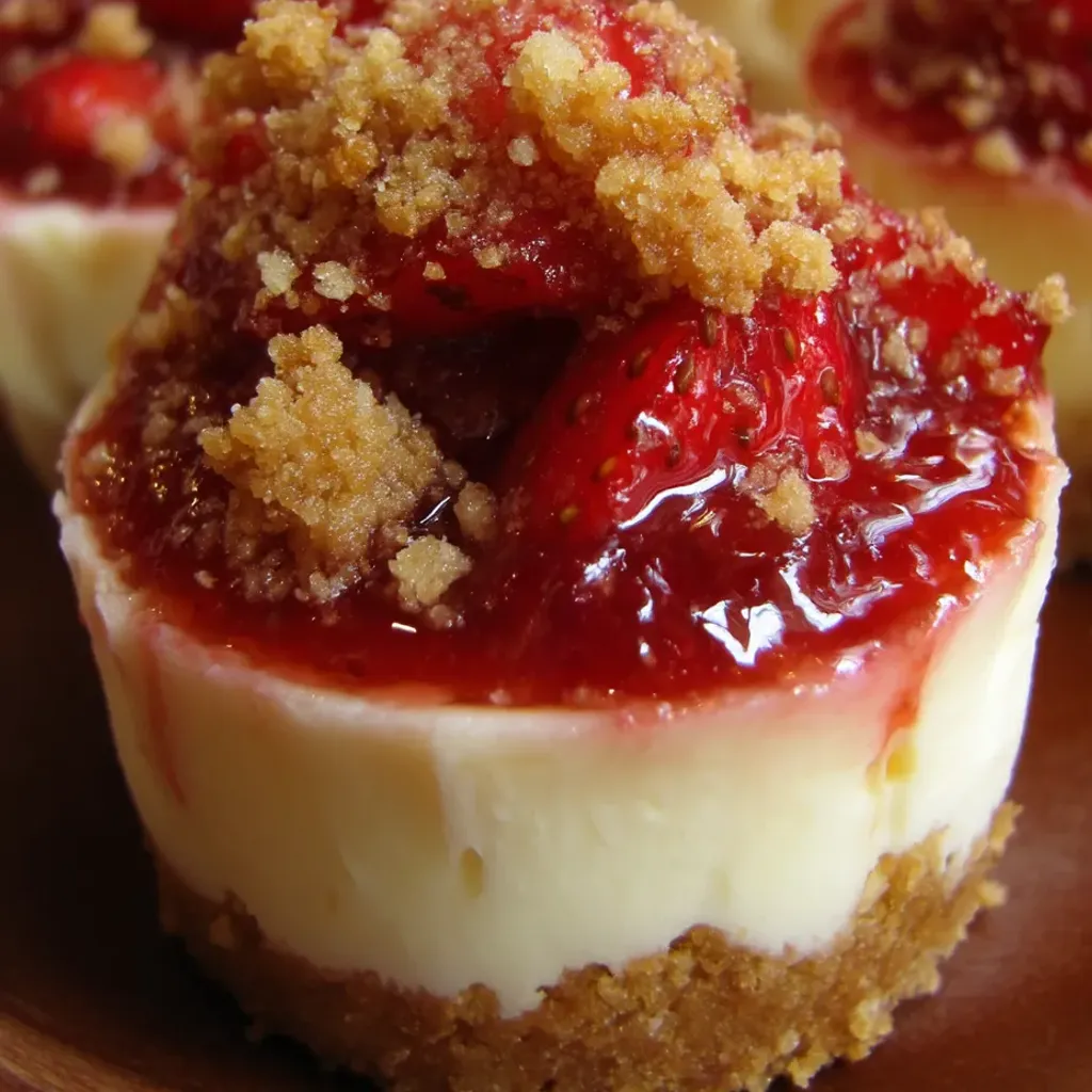 Strawberry Crunch Cheesecake Bites Recipe