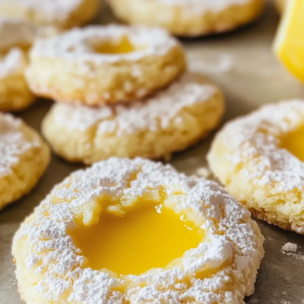 Tangy Lemon Butter Cookies Recipe