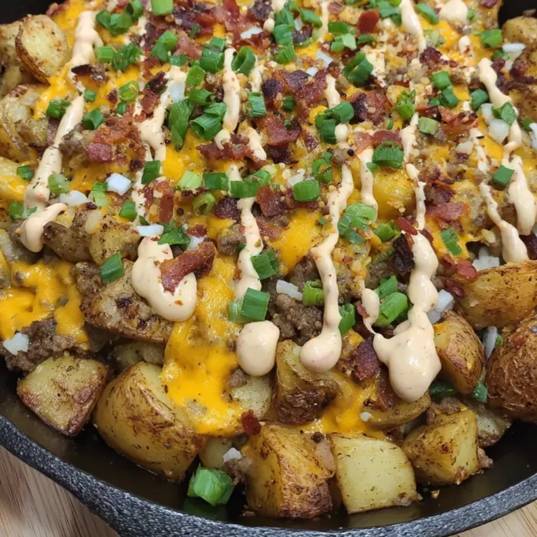 Ultimate Cheeseburger Potato Skillet: Easy One-Pot Recipe