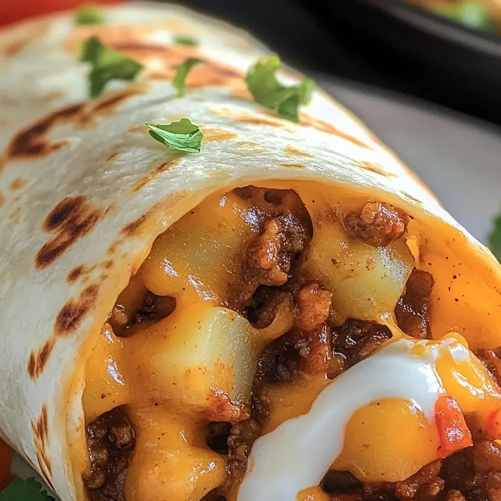 Ultimate Cheesy Potato Burritos: Quick & Delicious Recipe