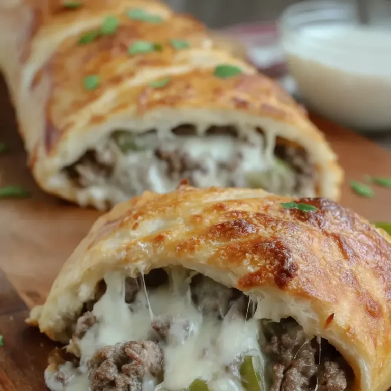 Ultimate Philly Cheesesteak Stromboli Recipe