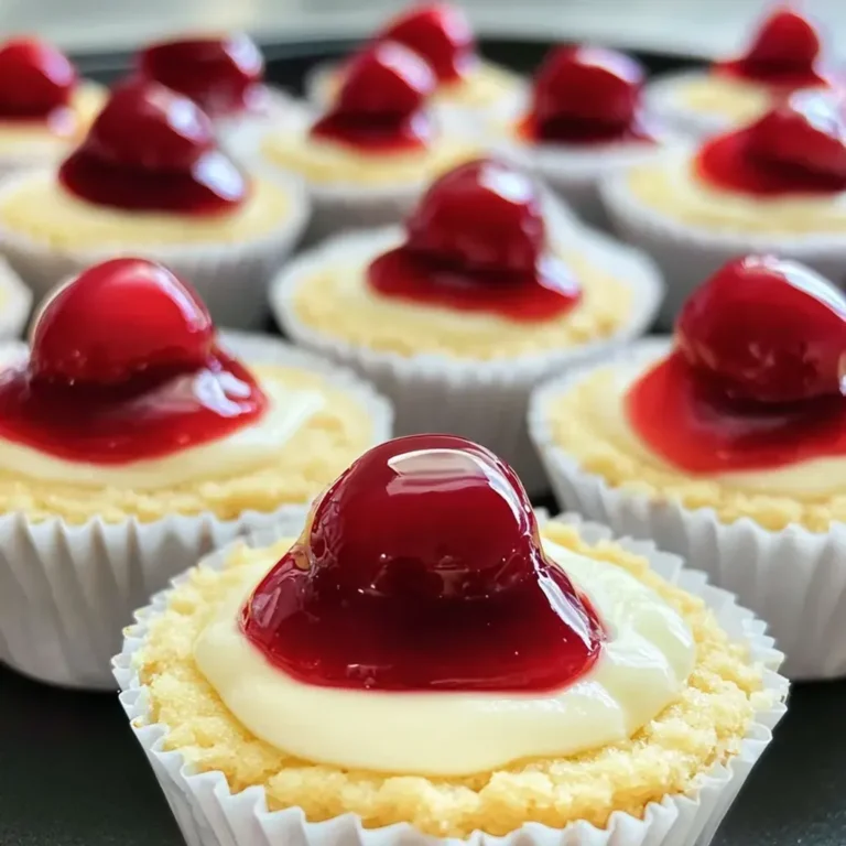 Vanilla Wafer Crust Mini Cheesecakes: Quick & Delicious Recipe