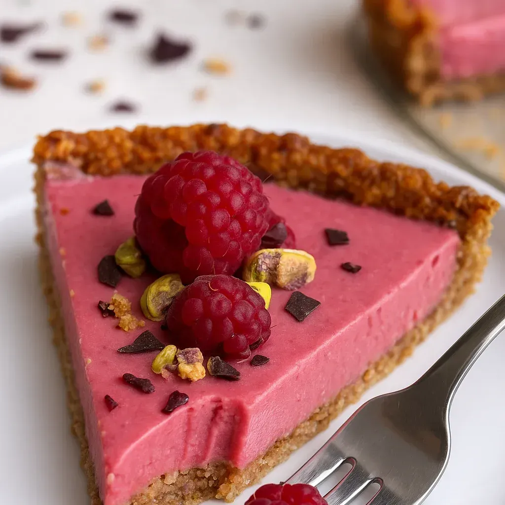Vegan Raspberry Cream Tart: Healthy and Delicious Recipe