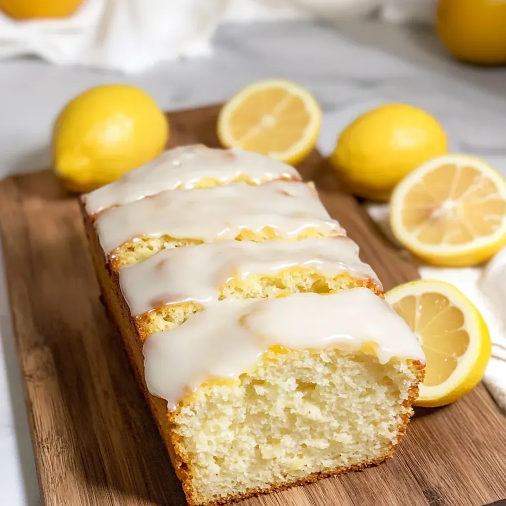 Zesty Lemon Loaf Cake Recipe