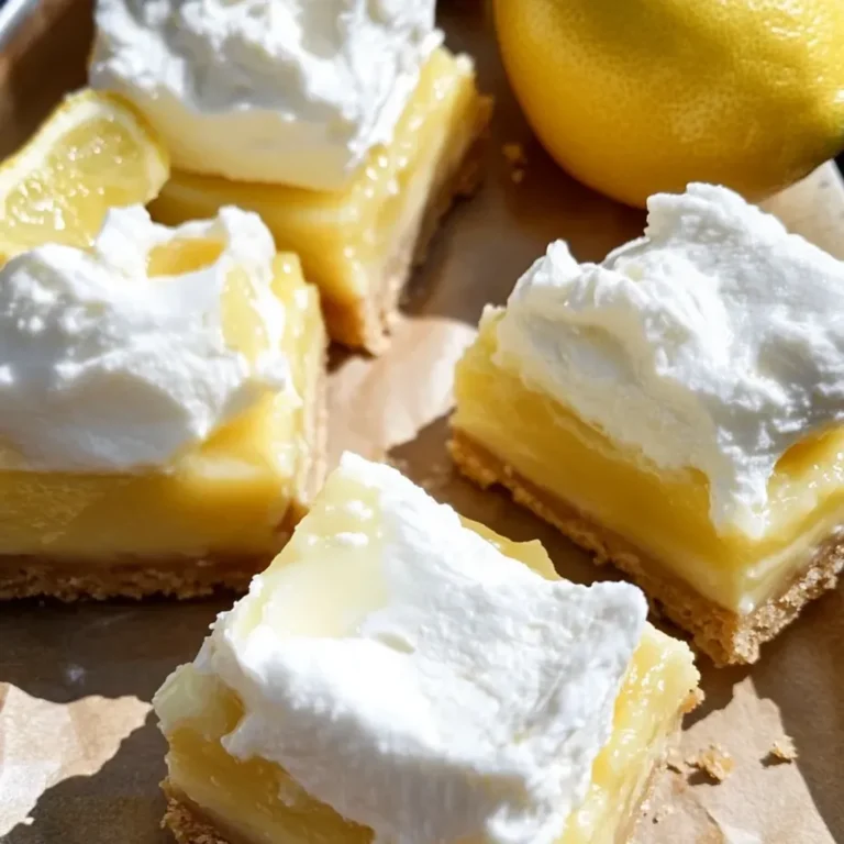 Zesty Mini Lemon Bars Recipe